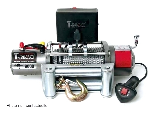 Treuil T-MAX EW-9500lbs / 4532 kg / 12v - Godunes 4x4
