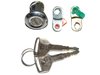 Barillet + clés - Porte Avant - J7# et LN65-YN65-YN67